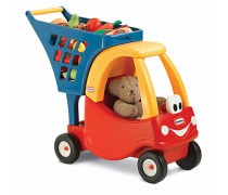Vaikiškas pirkinių vežimėlis mašina | Cozy Coupe | Little Tikes 618338
